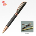 Valin pen promotion luxury rose gold metal ball point pen with custom logo